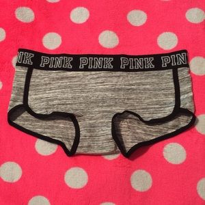 PINK Victoria's Secret Intimates & Sleepwear - SOLD 🎀 NWT VS PINK Boyshorts Logo Panty PINK Victoria's Secret Intimates & Sleepwear - SOLD 🎀 NWT VS PINK Boyshorts Logo Panty